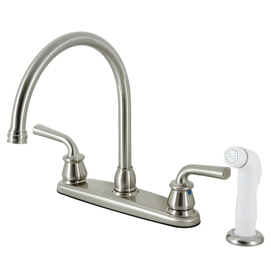 Restoration Centerset Kitchen Faucet in Brushed Nickel