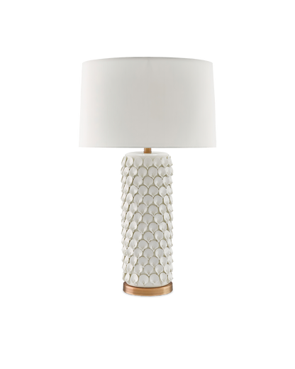 Calla Lily White Table Lamp