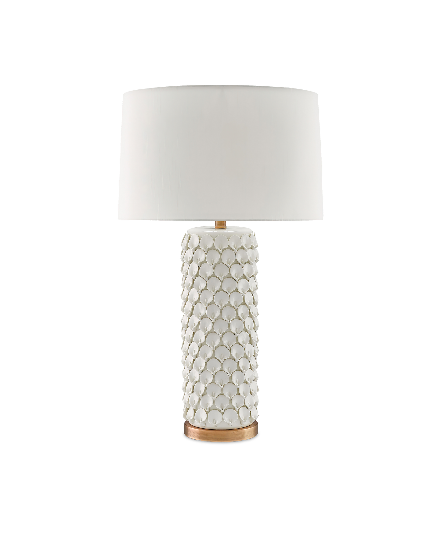 Calla Lily White Table Lamp