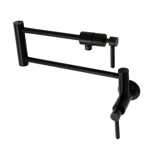 Concord Pot Filler Faucet in Matte Black
