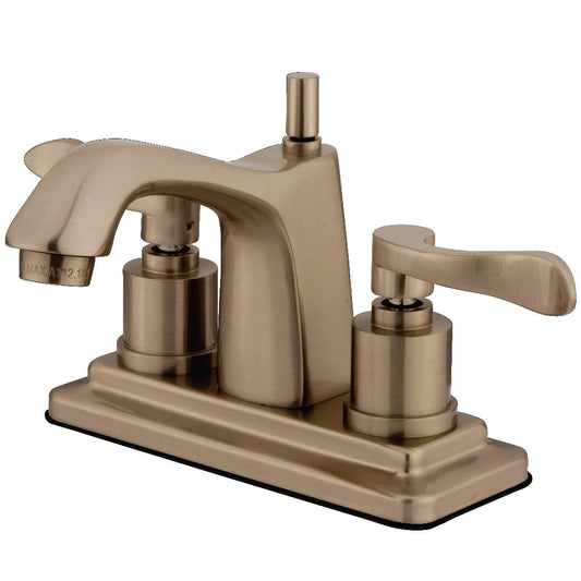 4 Inch Centerset Bathroom Faucet in Brushed Nickel