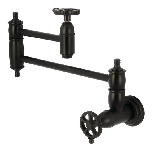 Fuller Pot Filler Faucet in Matte Black