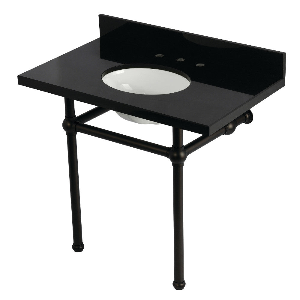 Templeton 36 Inch Console Sink in Oil Rubbed Bronze