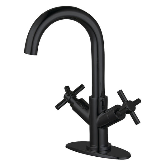 Concord Single-Hole Bathroom Faucet in Matte Black