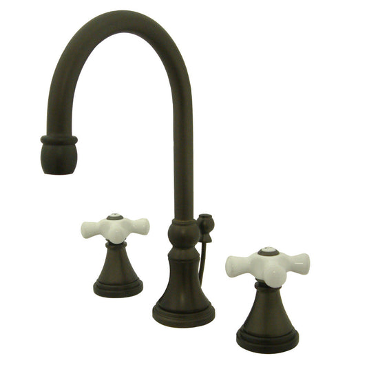 Governor Widespread Bathroom Faucet in Oil Rubbed Bronze