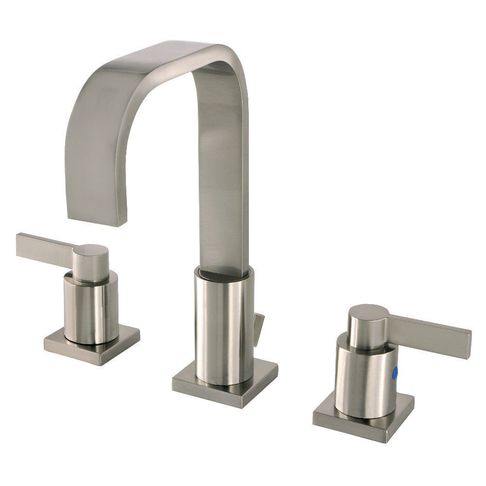 NuvoFusion Widespread Bathroom Faucet in Brushed Nickel