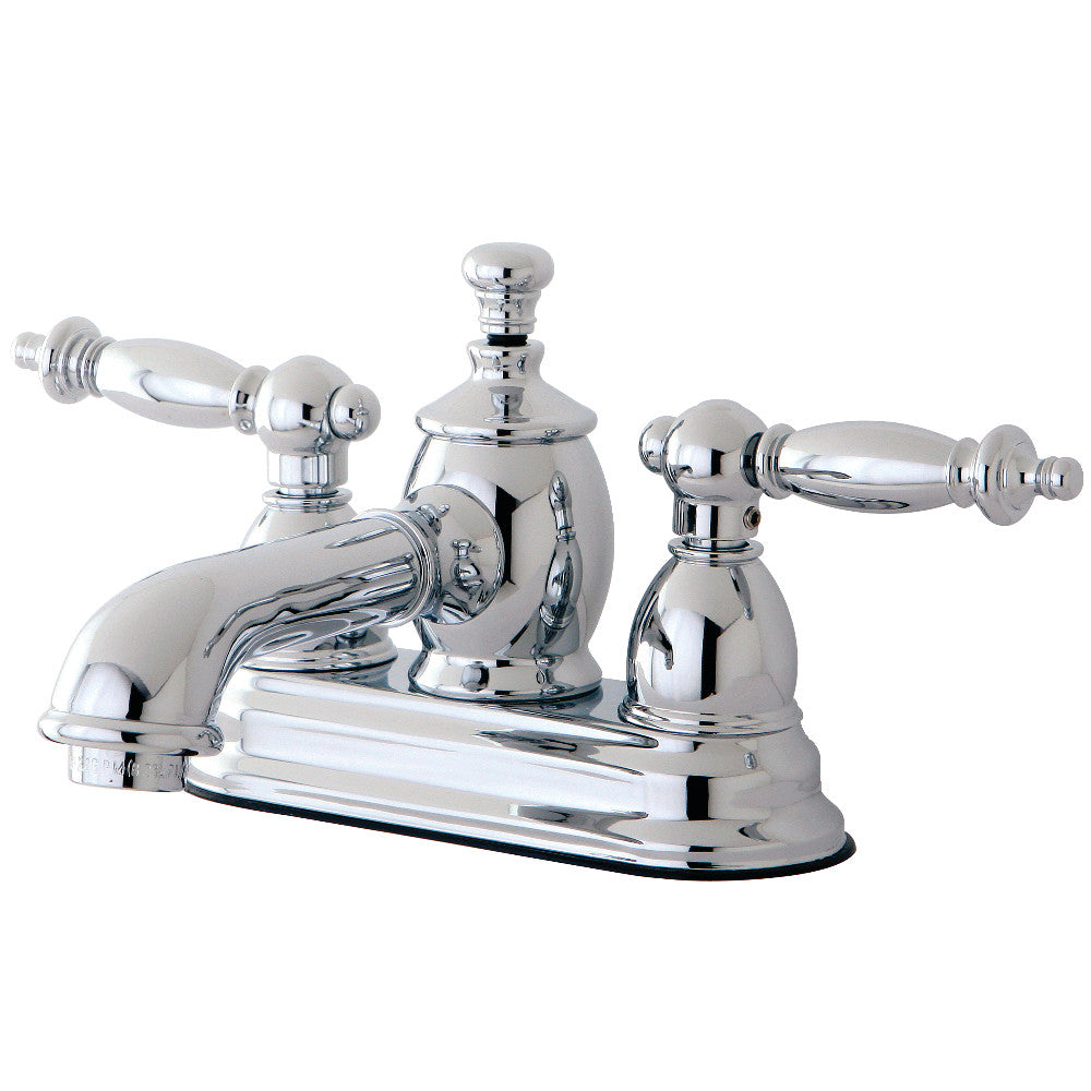 Templeton 4 Inch Centerset Bathroom Faucet in Polished Chrome