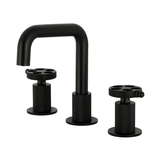 Wendell Widespread Bathroom Faucet in Matte Black