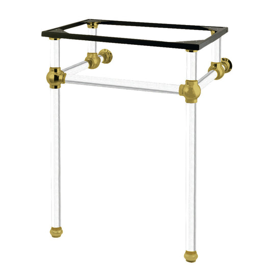 Templeton 24 Inch Console Sink in Brushed Brass