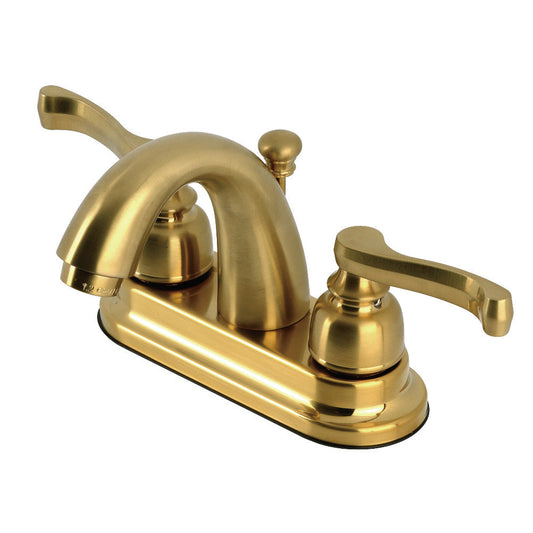 Royale 4 Inch Centerset Bathroom Faucet in Brushed Brass