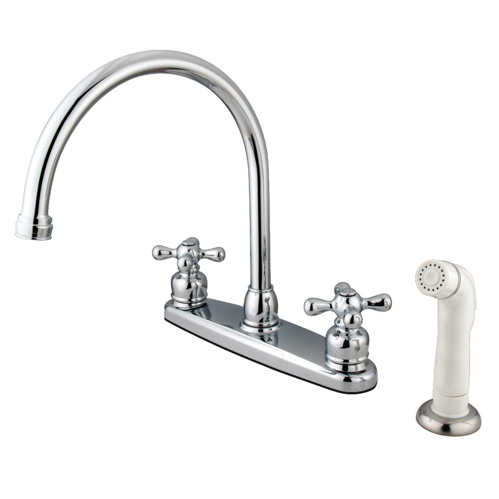 Vintage Centerset Kitchen Faucet in Polished Chrome