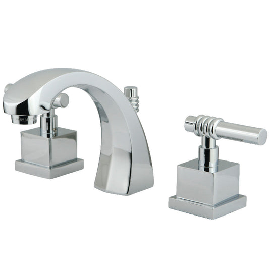 Milano Widespread Bathroom Faucet in Polished Chrome