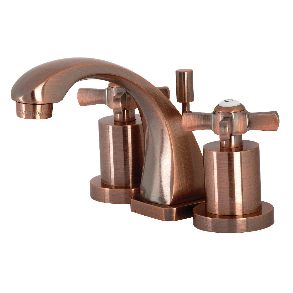 Millennium Widespread Bathroom Faucet in Antique Copper