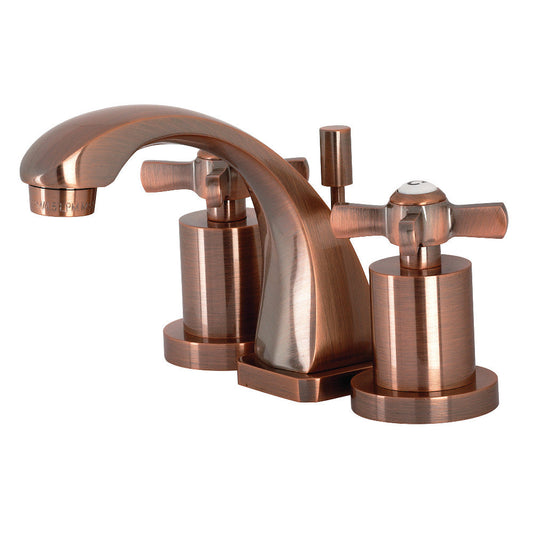 Millennium Widespread Bathroom Faucet in Antique Copper