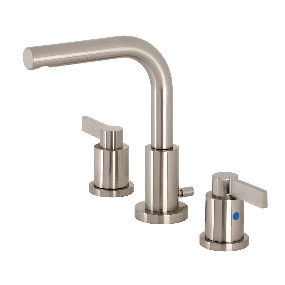NuvoFusion Widespread Bathroom Faucet in Brushed Nickel