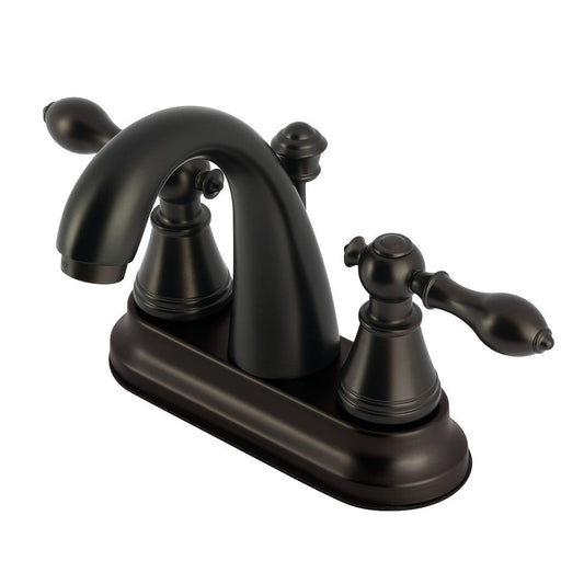 English Classic 4 Inch Centerset Bathroom Faucet in Oil Rubbed Bronze