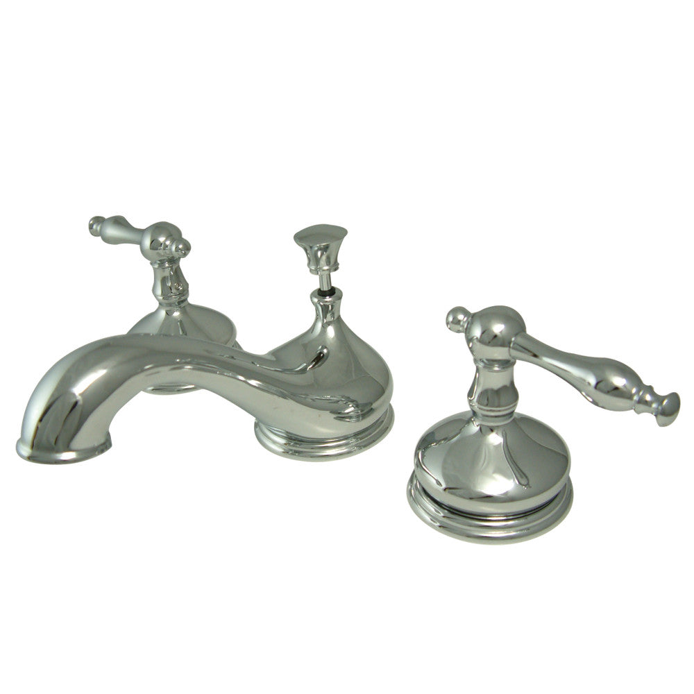 Heritage Widespread Bathroom Faucet in Polished Chrome