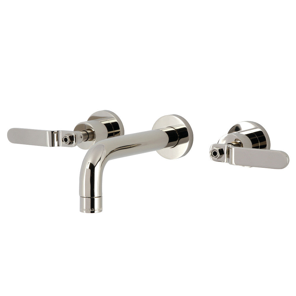Whitaker Wall-Mount Bathroom Faucet in Polished Nickel