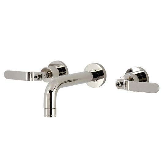 Whitaker Wall-Mount Bathroom Faucet in Polished Nickel