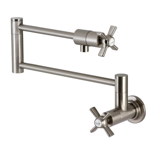 Millennium Pot Filler Faucet in Brushed Nickel