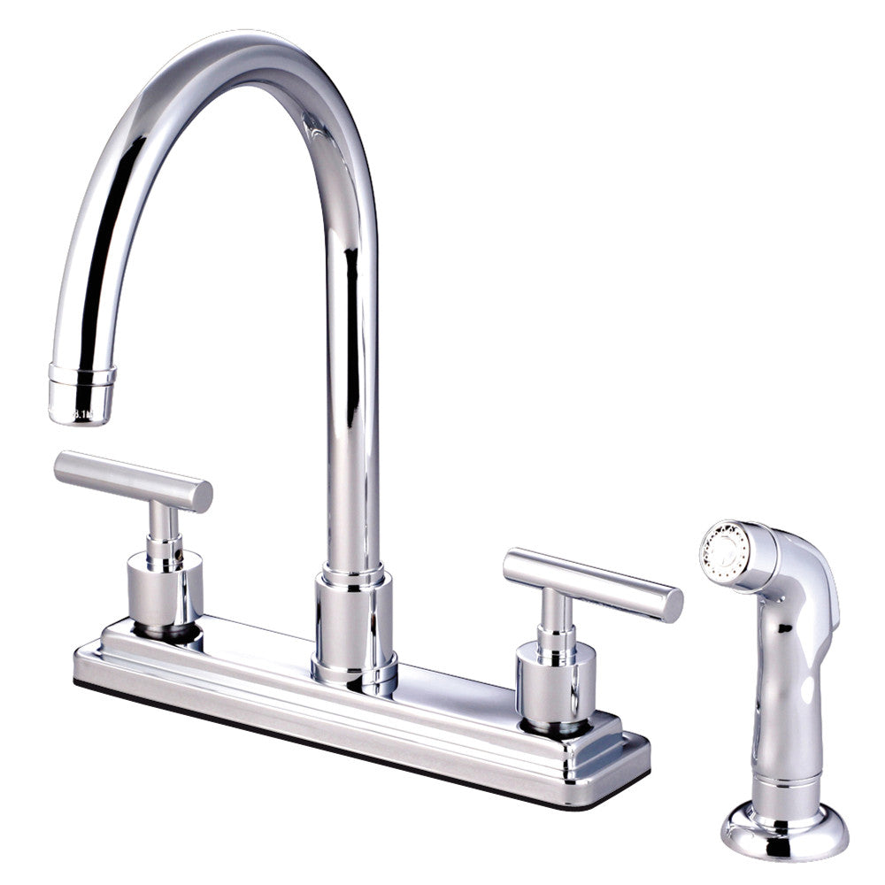 Manhattan Centerset Kitchen Faucet in Polished Chrome