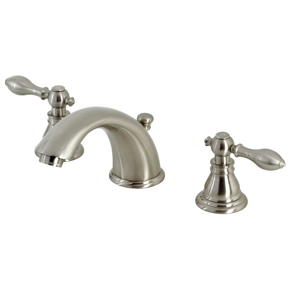 American Classic Widespread Bathroom Faucet in Brushed Nickel