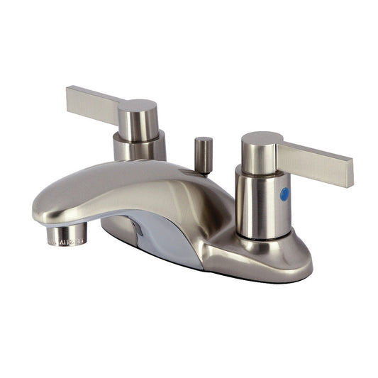NuvoFusion 4 Inch Centerset Bathroom Faucet in Brushed Nickel