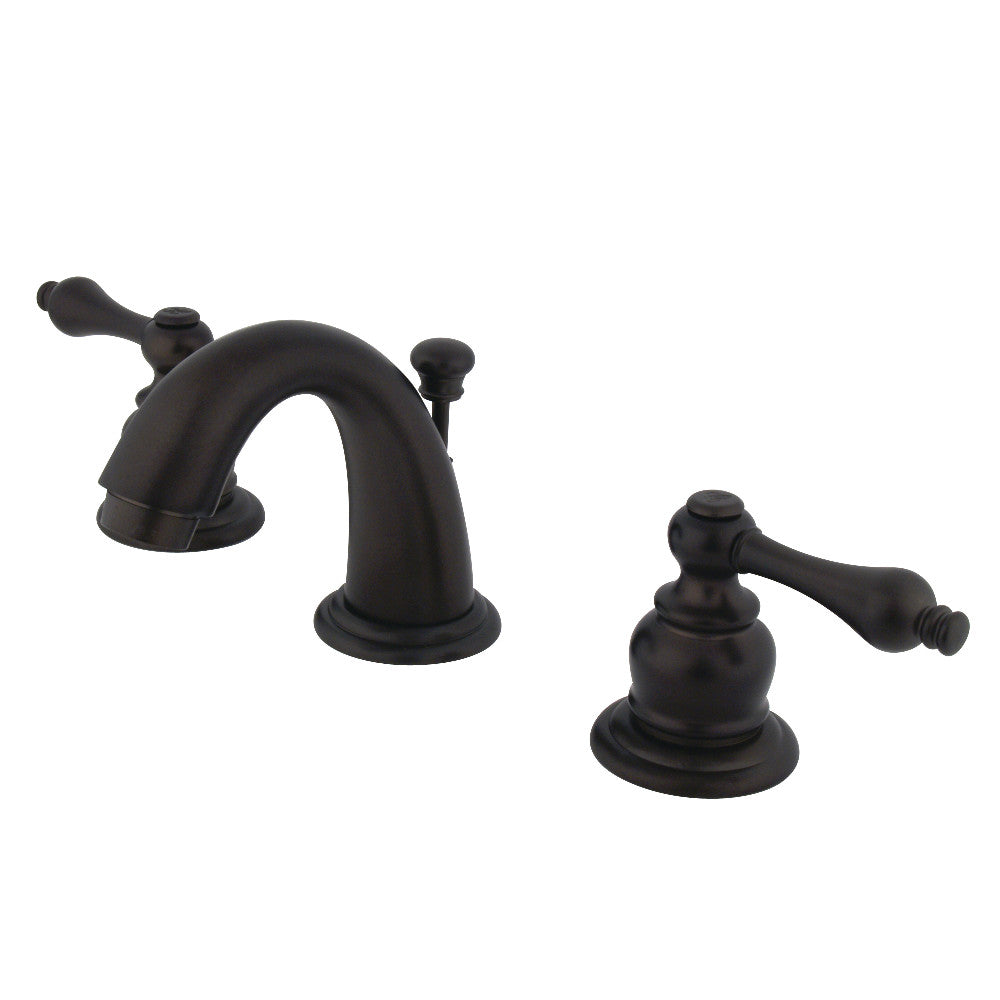 English Country Widespread Bathroom Faucet in Oil Rubbed Bronze