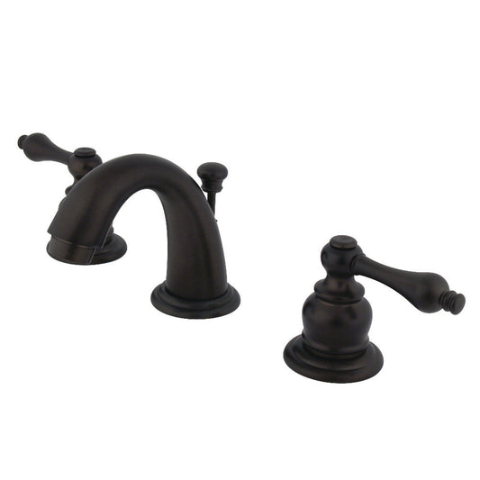 English Country Widespread Bathroom Faucet in Oil Rubbed Bronze