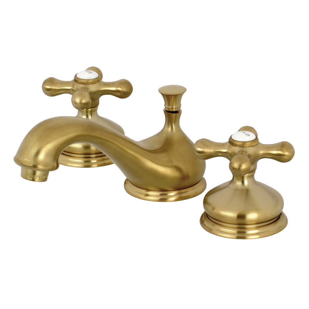 Kingston Widespread Bathroom Faucet in Brushed Brass