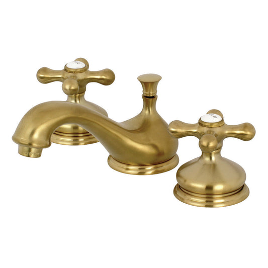 Kingston Widespread Bathroom Faucet in Brushed Brass