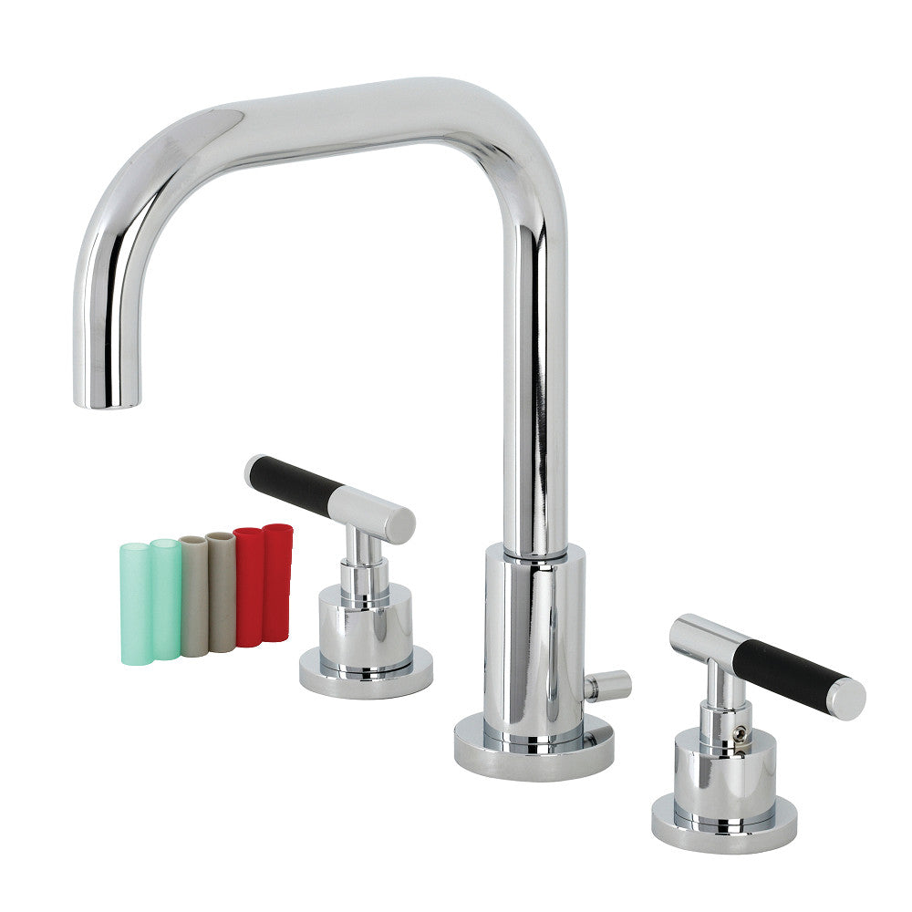 Kaiser Widespread Bathroom Faucet in Polished Chrome