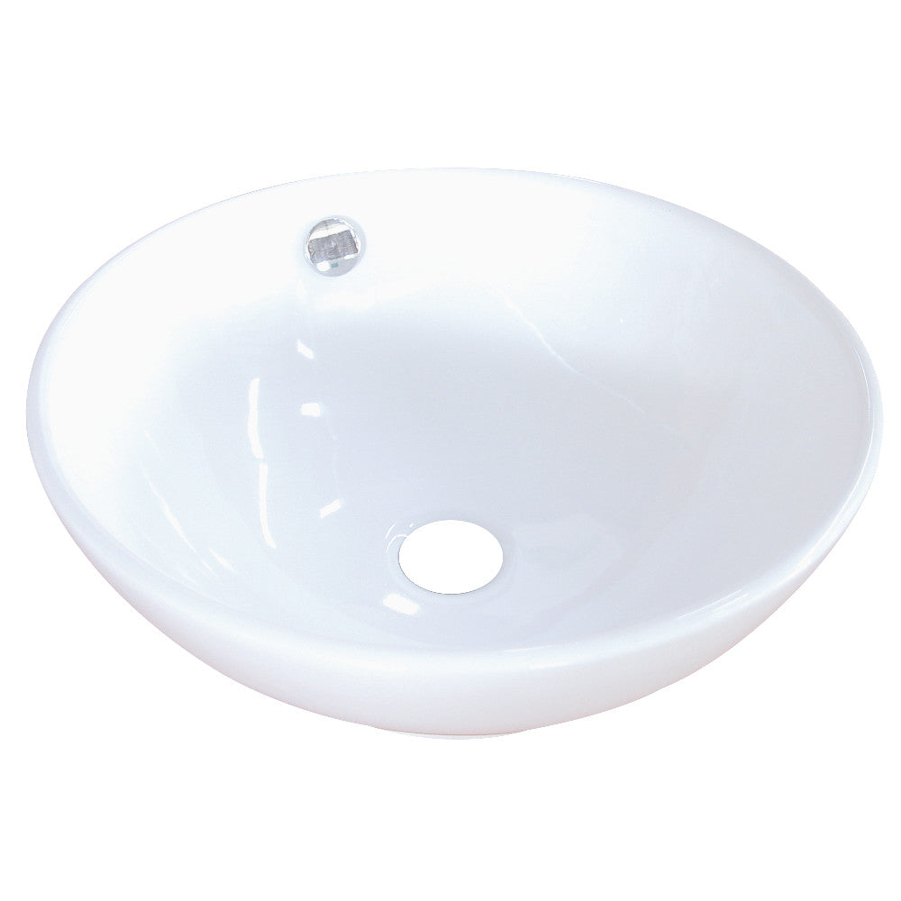 Perfection 15.75 Inch Vessel Sink in White