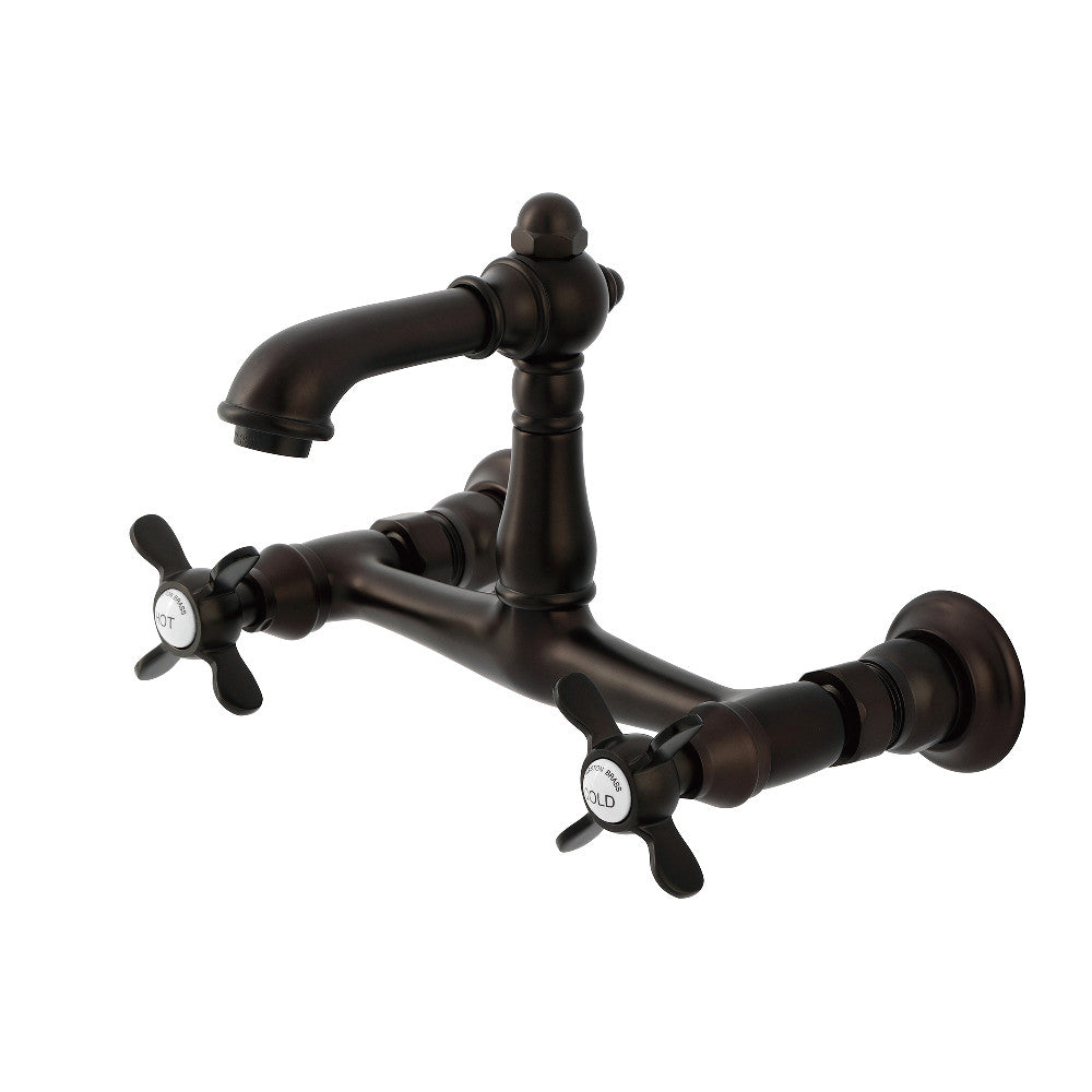 Essex Wall-Mount Bathroom Faucet in Oil Rubbed Bronze