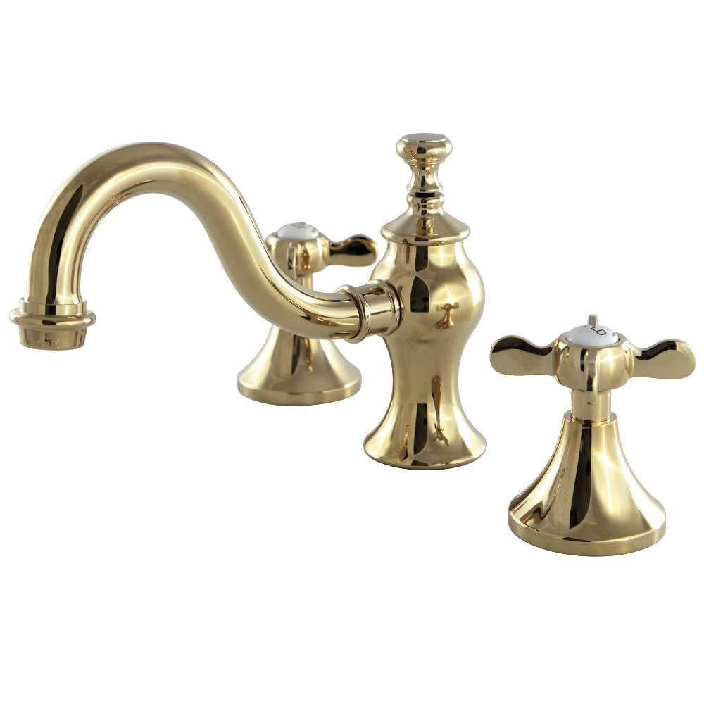 Essex Widespread Bathroom Faucet in Polished Brass