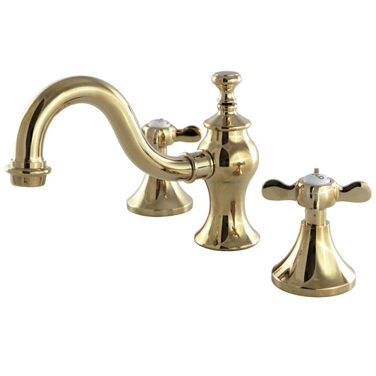 Essex Widespread Bathroom Faucet in Polished Brass