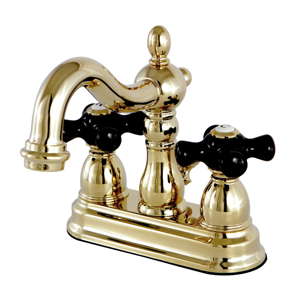 Duchess 4 Inch Centerset Bathroom Faucet in Polished Brass