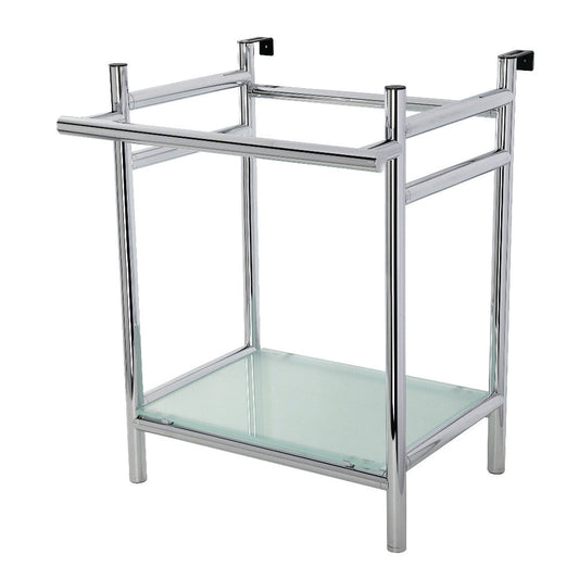 Fauceture 24 Inch Console Sink in Polished Chrome