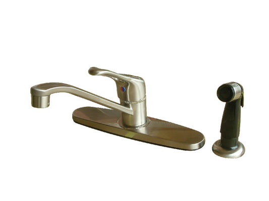 Wyndham Centerset Kitchen Faucet in Brushed Nickel