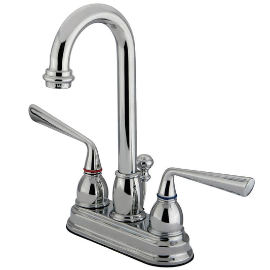 Silver Sage 4 Inch Centerset Bathroom Faucet in Polished Chrome