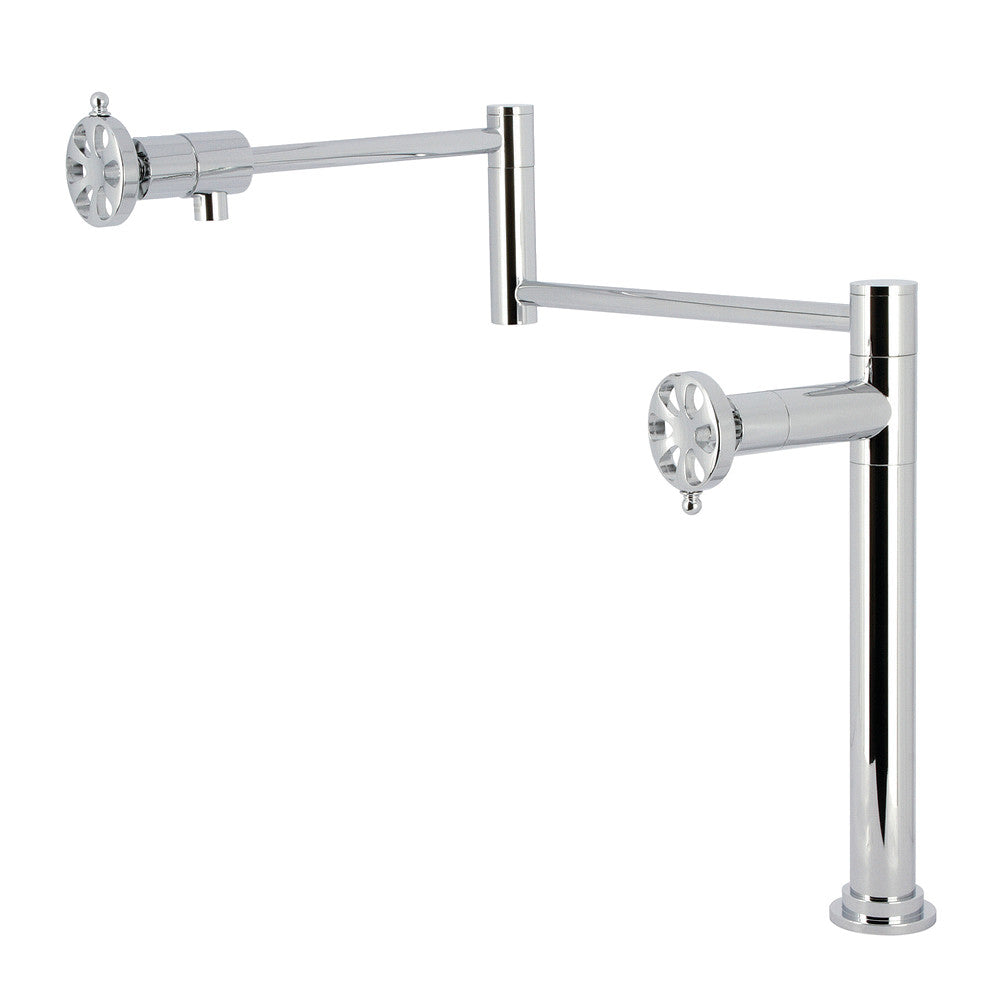 Belknap Pot Filler Faucet in Polished Chrome