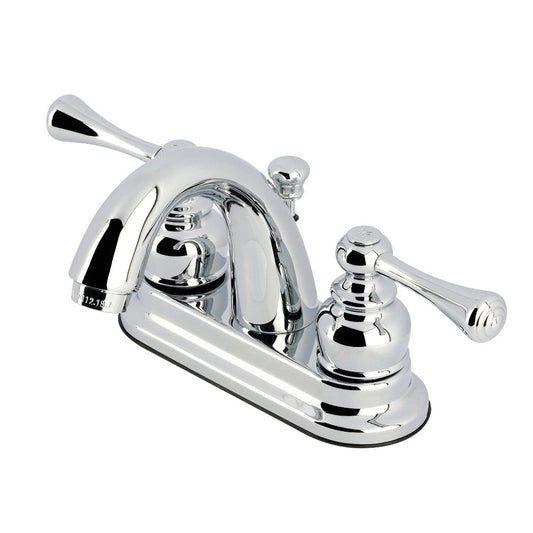 Vintage 4 Inch Centerset Bathroom Faucet in Polished Chrome