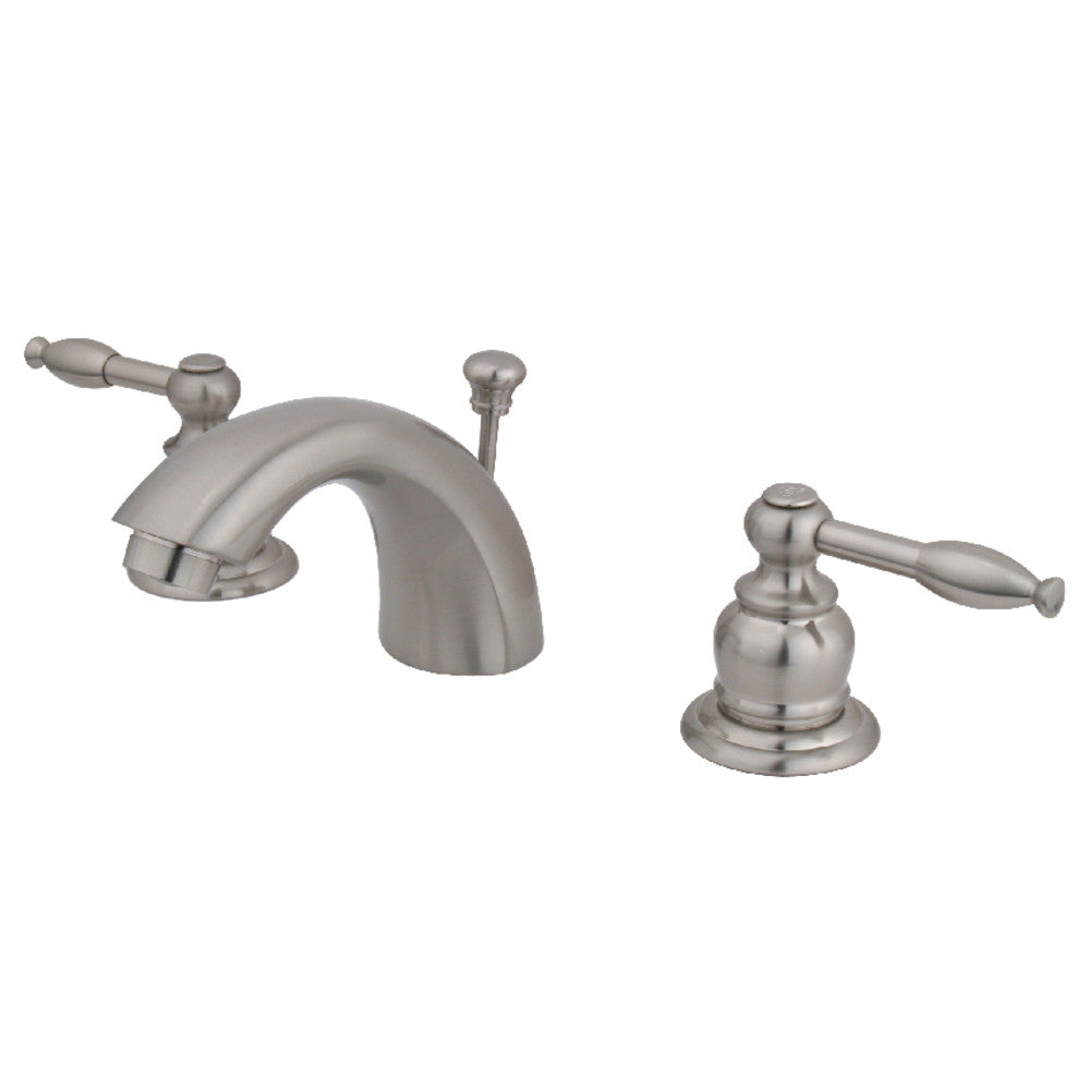 Knight Mini-Widespread Bathroom Faucet in Brushed Nickel