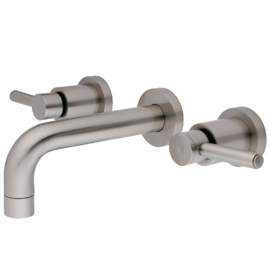 Concord Wall-Mount Bathroom Faucet in Brushed Nickel