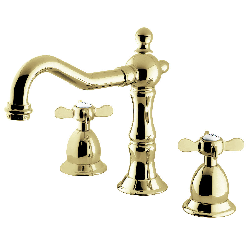 Essex Widespread Bathroom Faucet in Polished Brass