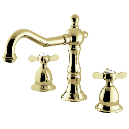 Essex Widespread Bathroom Faucet in Polished Brass