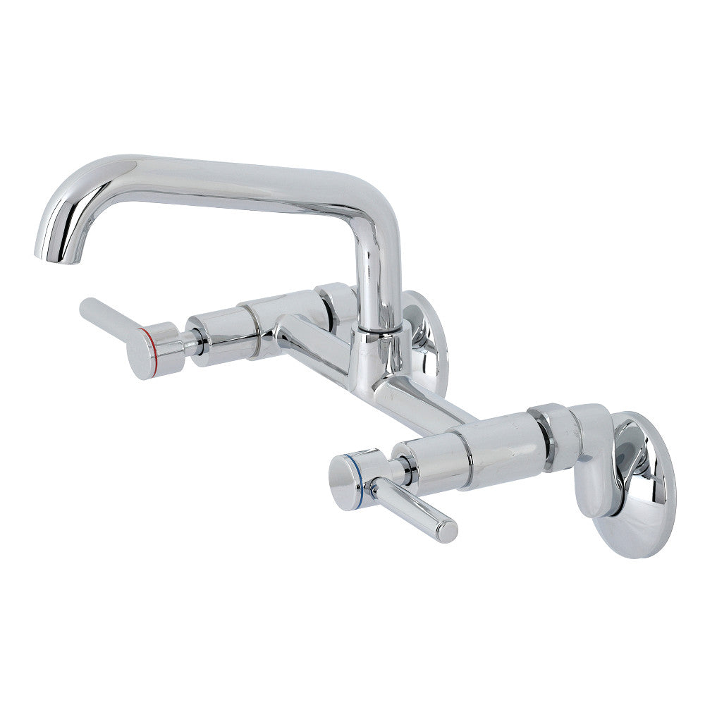 Concord Wall Mount Kitchen Faucet in Polished Chrome