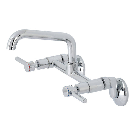 Concord Wall Mount Kitchen Faucet in Polished Chrome