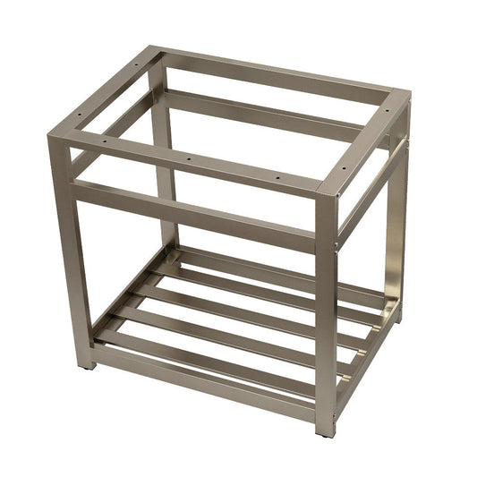 Kingston Commercial 31 Inch Console Sink in Brushed Nickel