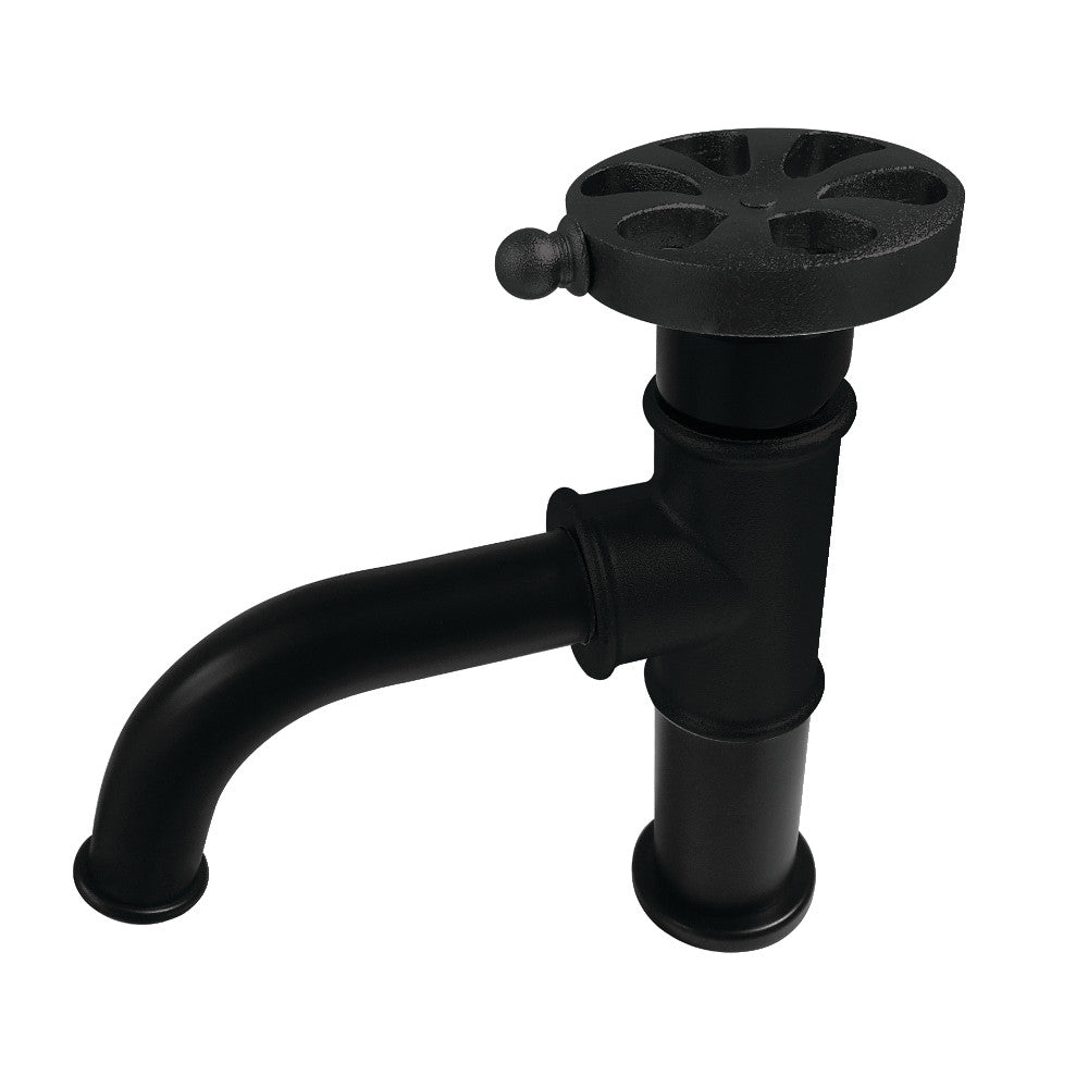 Belknap Single-Hole Bathroom Faucet in Matte Black